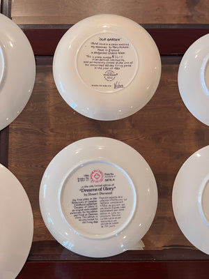 6 Collector Plates Lot