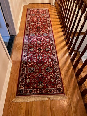 100% Wool Runner- 8.5ft x 2ft