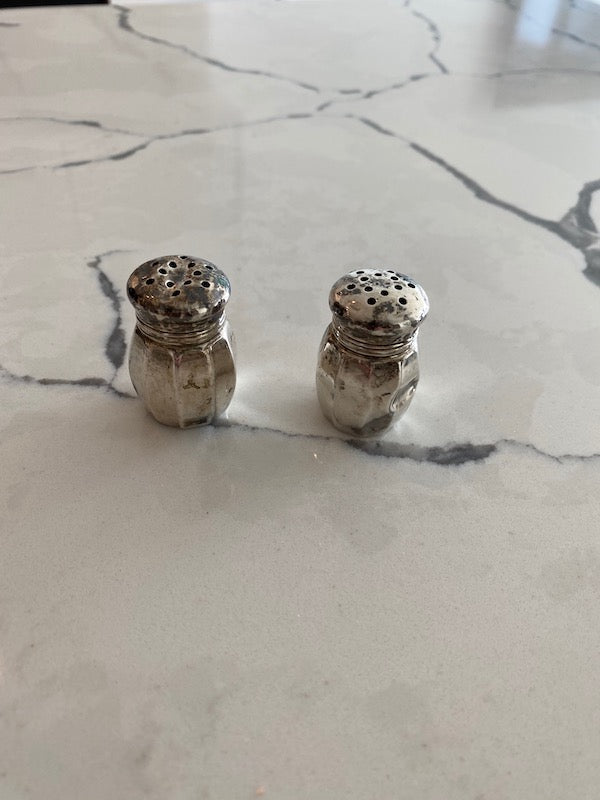 Sterling Silver Mini Salt & Pepper