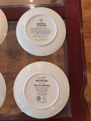 6 Collector Plates Lot