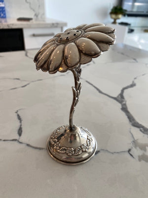 Sterling Silver FLOWER BESAMIM- 5"