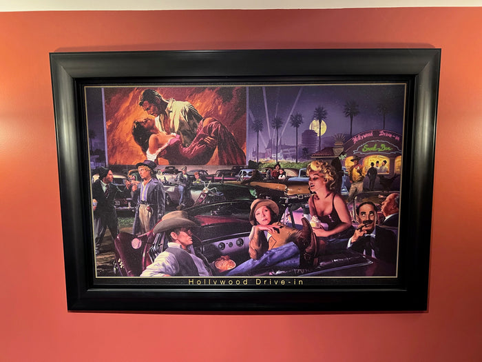 Hollywood Drive-in Wall Art