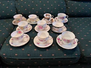 10 Miscellaneous Cups & Saucers