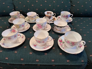 10 Miscellaneous Cups & Saucers