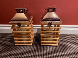 Pair of Lanterns Decor
