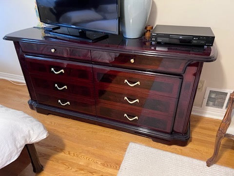 Vintage Italian Dresser with Mirror