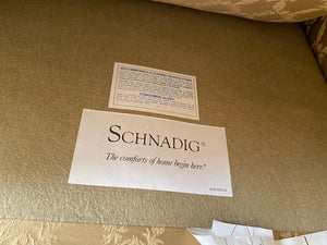 "Schnadig" Gold Armchair