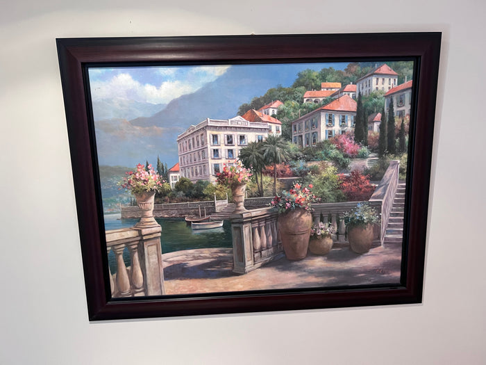 Original 'European Scenery' Painting