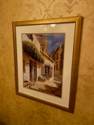 "Bar-Tabac" Framed Print