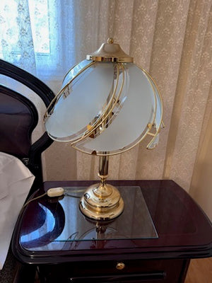 Pair of Vintage Brass Table Lamps