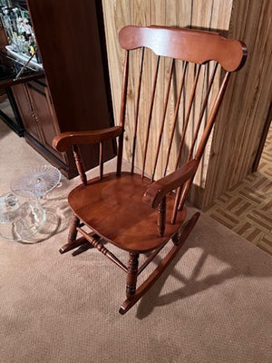 Vintage Wood Rocking Chair