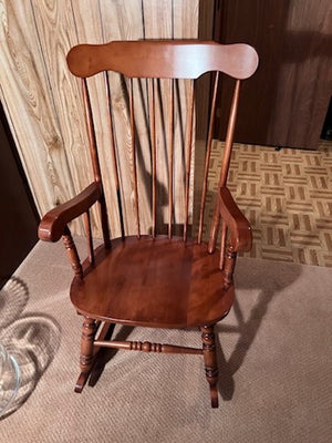 Vintage Wood Rocking Chair