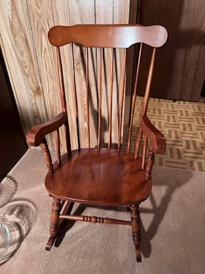 Vintage Wood Rocking Chair