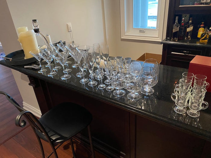 Miscellaneous Glassware (*Please Ask For Pricing)