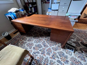 MCM Teak Office Desk by Sunar