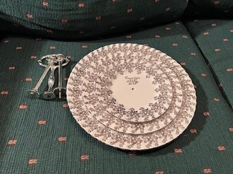 Royal Albert 25th Anniversary 3-Tier Cake Stand