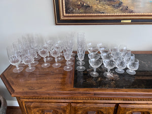 Crystal Stemware Lot