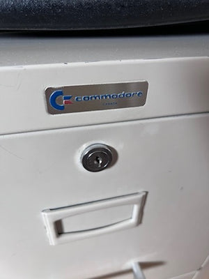 2 Drawer Vintage Filing Cabinet by Commodore