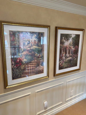 2 "Garden" Framed Prints