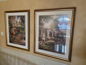 2 "Garden" Framed Prints