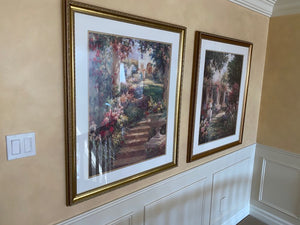 2 "Garden" Framed Prints