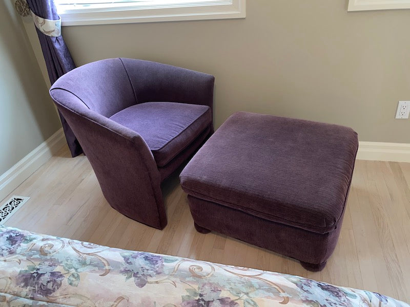Purple tub online chair argos