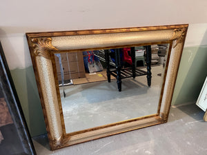 Gold & Cream Mirror