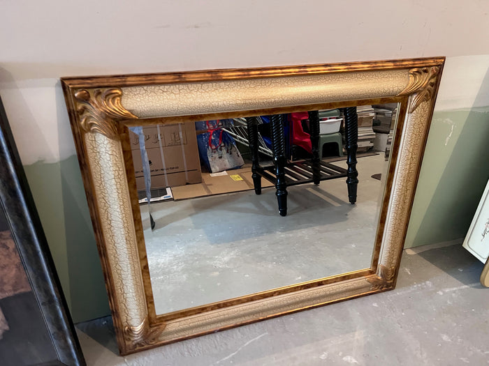 Gold & Cream Mirror