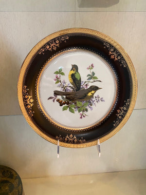 3 Elizabeth Marshall Decorative Bird Plates