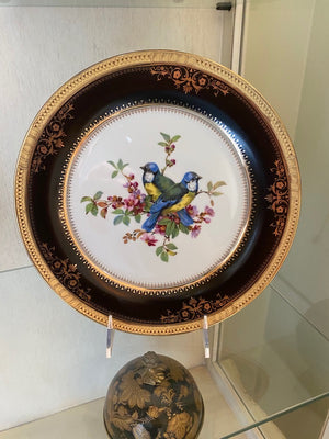 3 Elizabeth Marshall Decorative Bird Plates