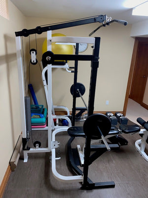 Fitness Power Rack/Pulley System Combo
