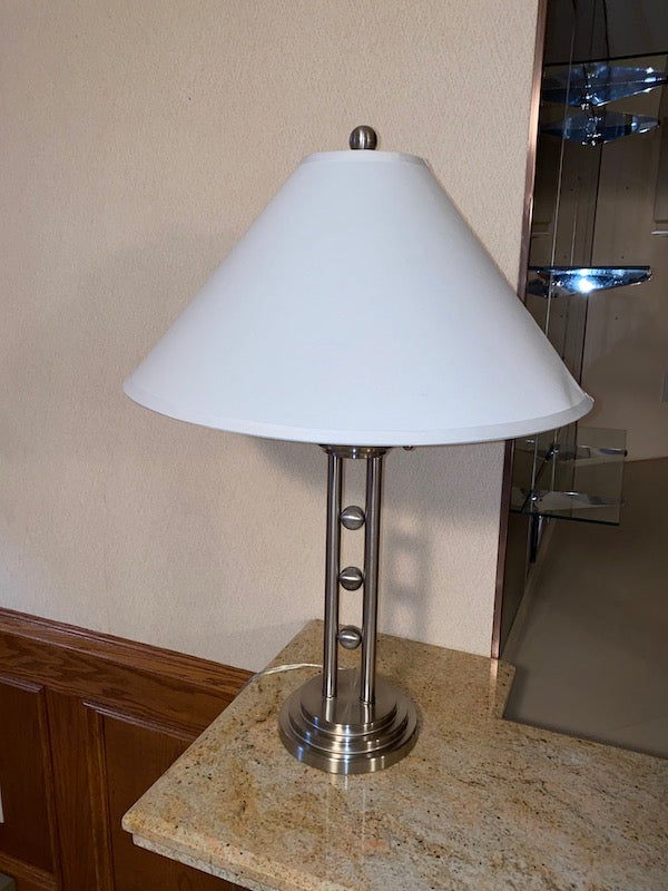 Chrome Table Lamp