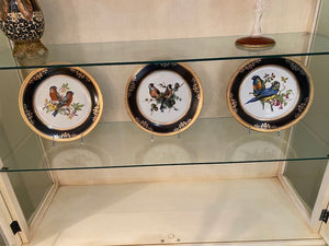 3 Elizabeth Marshall Decorative Bird Plates
