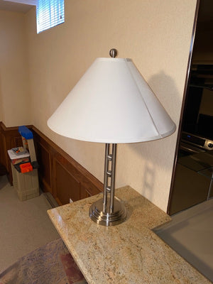 Chrome Table Lamp
