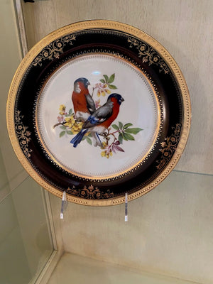 3 Elizabeth Marshall Decorative Bird Plates