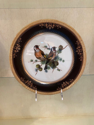 3 Elizabeth Marshall Decorative Bird Plates