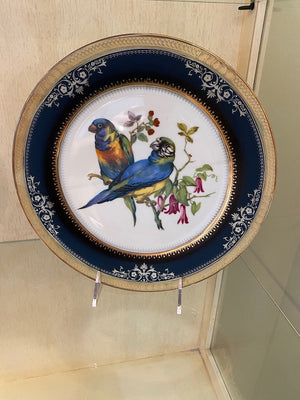 3 Elizabeth Marshall Decorative Bird Plates