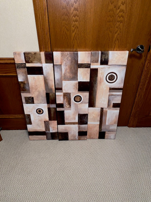 Victor Zag 3 Piece Wall Art