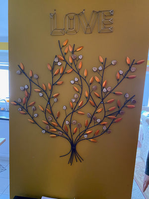 Tree & Love Wall Decor