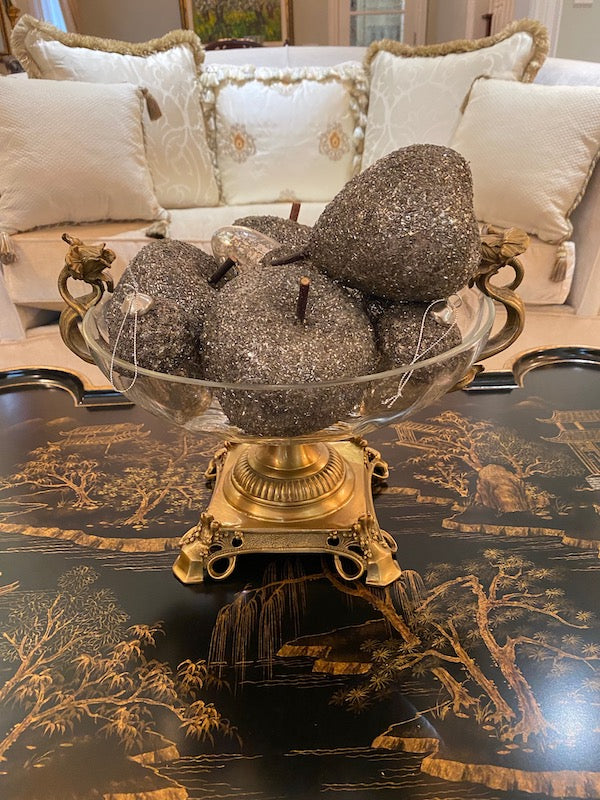 Decor- Fruit in Glass Bowl