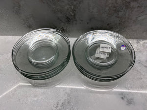 *BRAND NEW 12 Anchor Hocking Company 8" inch Glass Plates