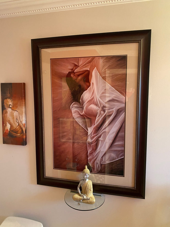 Woman Sleeping Print