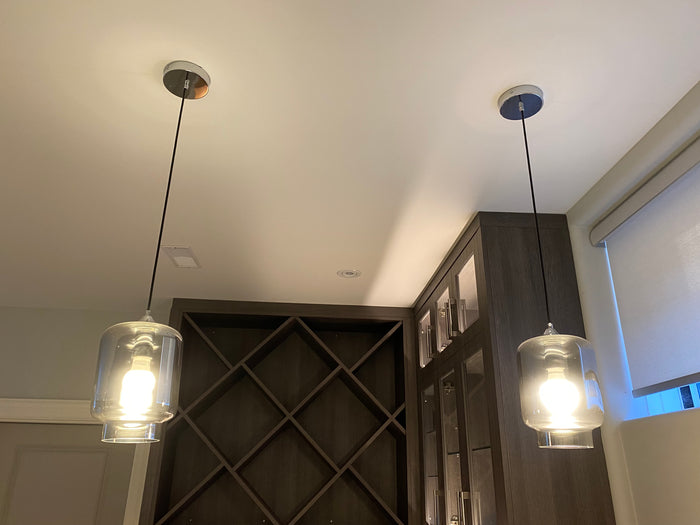 "Dolce Lighting" Pendants # 17- please inquire for pricing!