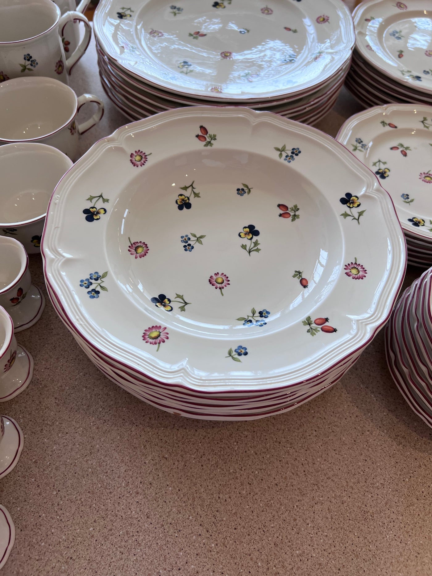 Villeroy & Boch Petite Fleur Dinnerware Set- Service for 6