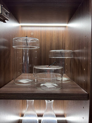 *BRAND NEW 3 EQ3 'Yacht Glass' Storage Jars