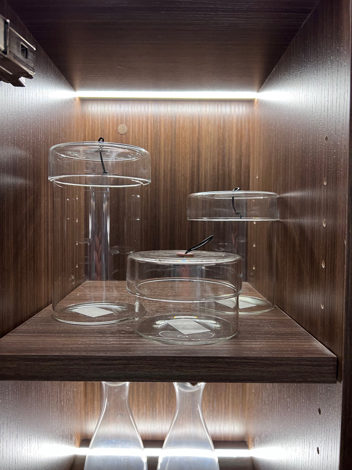 *BRAND NEW 3 EQ3 'Yacht Glass' Storage Jars
