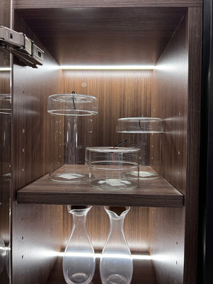 *BRAND NEW 3 EQ3 'Yacht Glass' Storage Jars