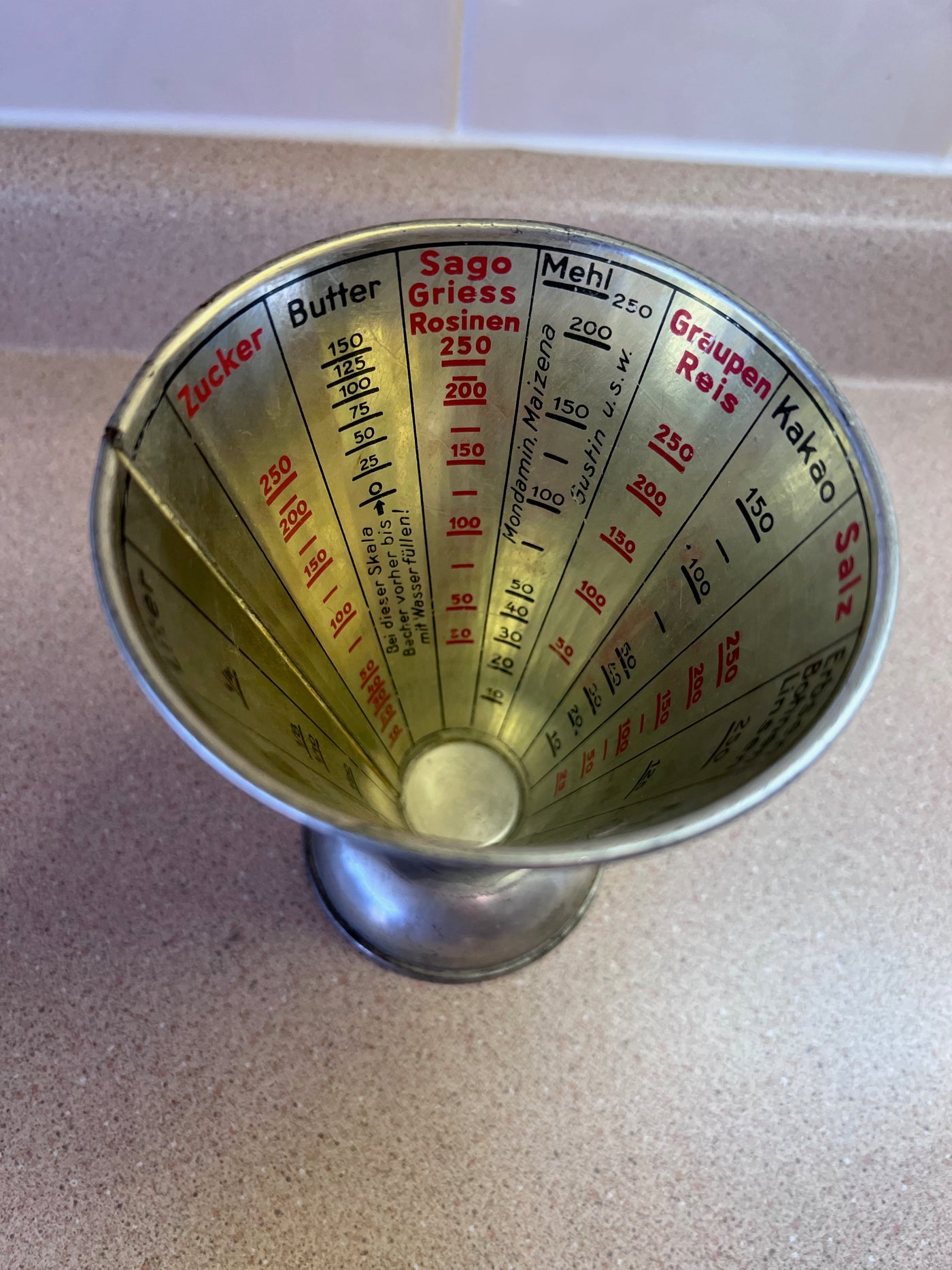 Vintage Messbecher Lynx measuring cup Dr Oetker – Sell My Stuff