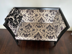 Black & White Settee/Bench