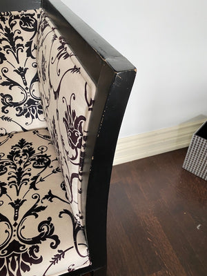 Black & White Settee/Bench